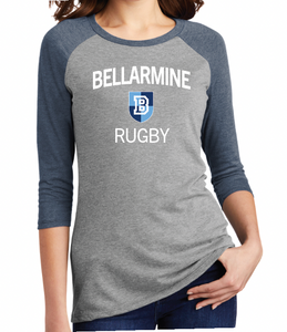 Women's Tri-Blend 3/4-Raglan Sleeve Shirt - RUGBY