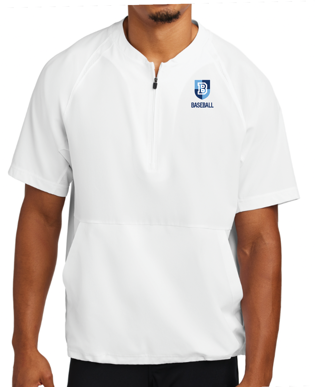 New Era® Cage Short Sleeve 1/4-Zip Jacket BASEBALL – Go Bells! Store