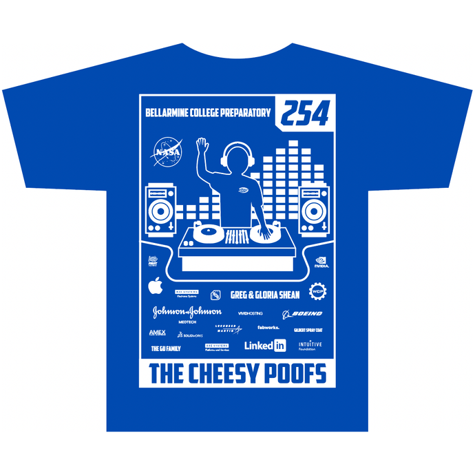 2024 CHEESY POOFS COTTON T-SHIRT - 254 Team Member