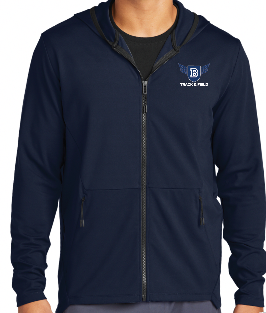 Sport-Tek® Circuit Hooded Full-Zip - TRACK & FIELD – Go Bells! Store