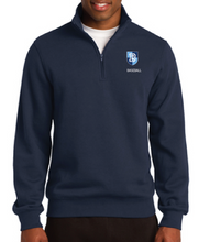 Load image into Gallery viewer, Sport-Tek® 1/4-Zip Fleece Sweatshirt - BASEBALL