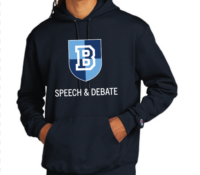 Champion® Powerblend Pullover Hoodie - SPEECH & DEBATE