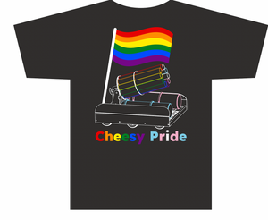 LIMITED Offering! Cheesy Pride Cotton T-shirt - 254 Robotics