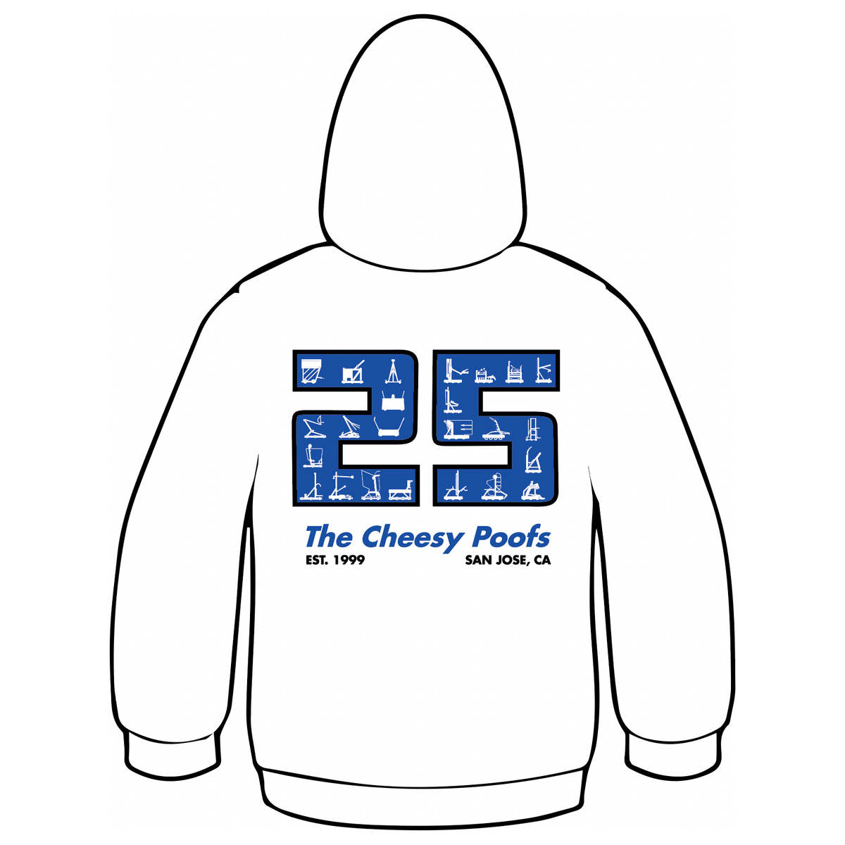 25th Anniversary 254 Hoodie - 254 ROBOTICS – Go Bells! Store