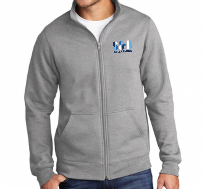 Port & Company® Full-Zip Cadet Collar Sweatshirt - SPEECH & DEBATE