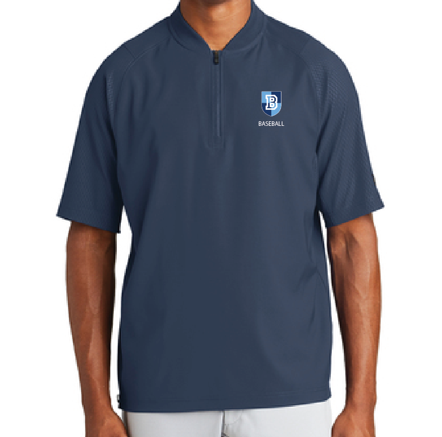 New Era® Cage Short Sleeve 1/4-Zip Jacket - BASEBALL – Go