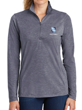 Load image into Gallery viewer, Sport-Tek ® Women&#39;s Tri-Blend 1/4-Zip Pullover - VOLLEYBALL