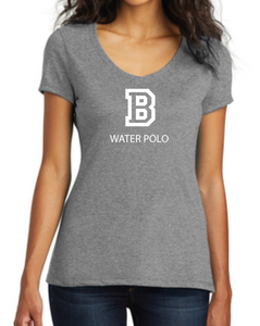 District ® Women’s Tri-Blend ® V-Neck Tee - WATER POLO