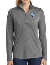 Load image into Gallery viewer, Sport-Tek ® Women&#39;s Tri-Blend 1/4-Zip Pullover - WATER POLO