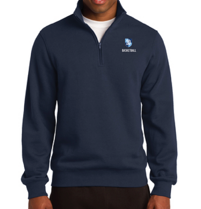 Sport-Tek® 1/4-Zip Fleece Sweatshirt - BASKETBALL