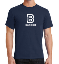 Load image into Gallery viewer, Hanes® - Tagless® 100% Cotton T-Shirt - BASKETBALL
