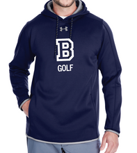 Load image into Gallery viewer, Under Armour® Men&#39;s Navy Double Threat  Fleece Hoodie - GOLF