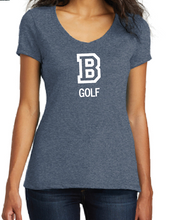 Load image into Gallery viewer, District ® Women’s Tri-Blend ® V-Neck Tee - GOLF